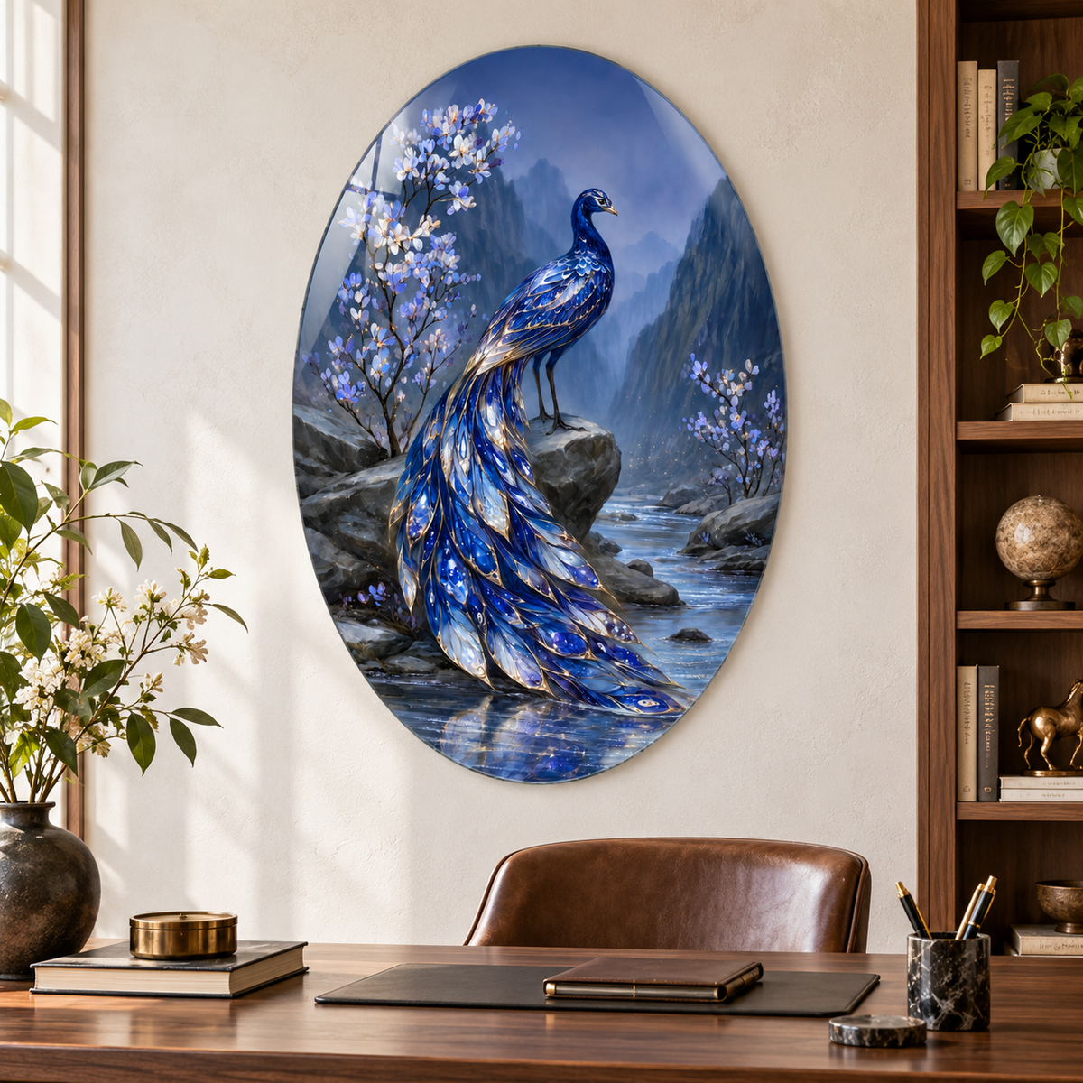 Safir Tavus Kuşu - Çalışma odası