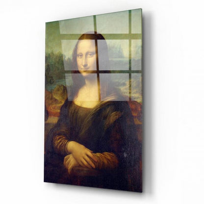 Mona Lisa Dikey Cam Tablo
