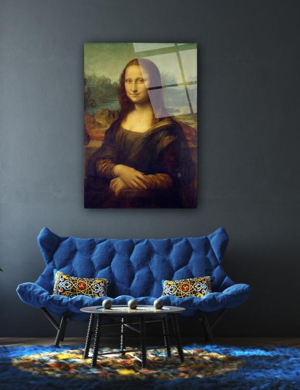 Mona Lisa Dikey Cam Tablo