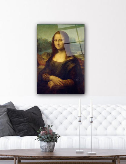 Mona Lisa Dikey Cam Tablo