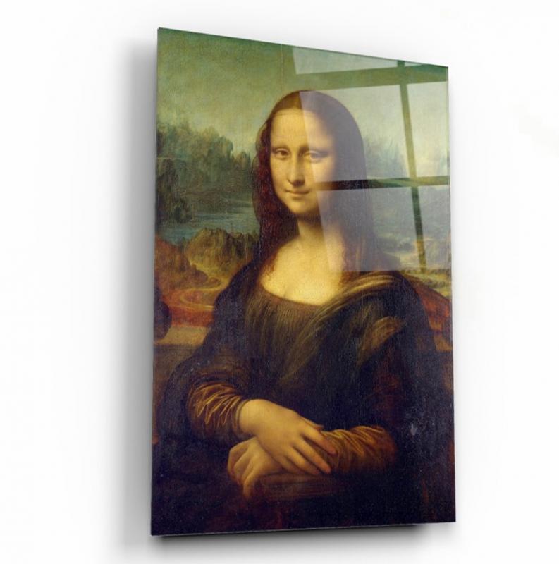 Mona Lisa Dikey Cam Tablo