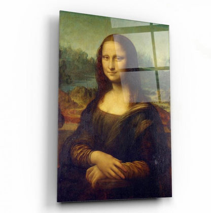 Mona Lisa Dikey Cam Tablo