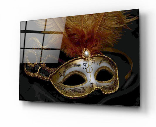 Maske Yatay Cam Tablo