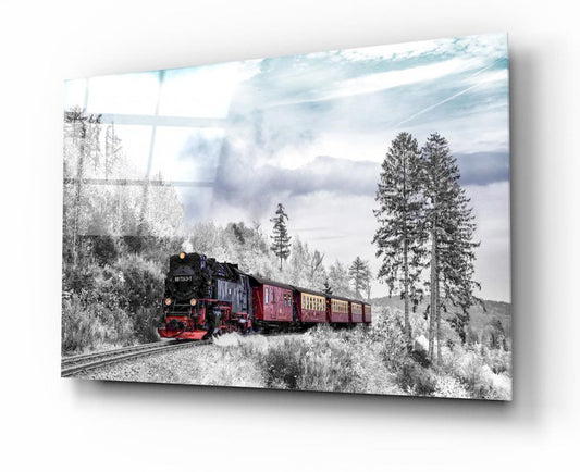 Tren Yatay Cam Tablo