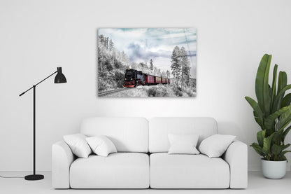 Tren Yatay Cam Tablo
