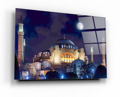 Ayasofya Yatay Cam Tablo