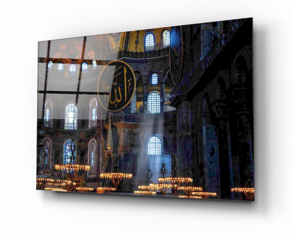 Ayasofya Yatay Cam Tablo