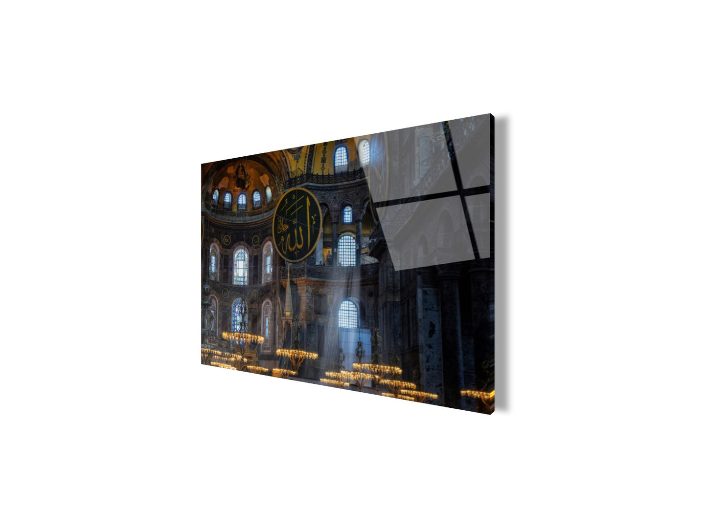 Ayasofya Yatay Cam Tablo