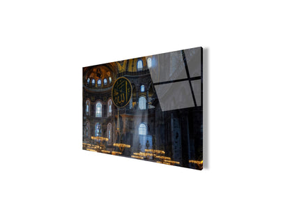 Ayasofya Yatay Cam Tablo