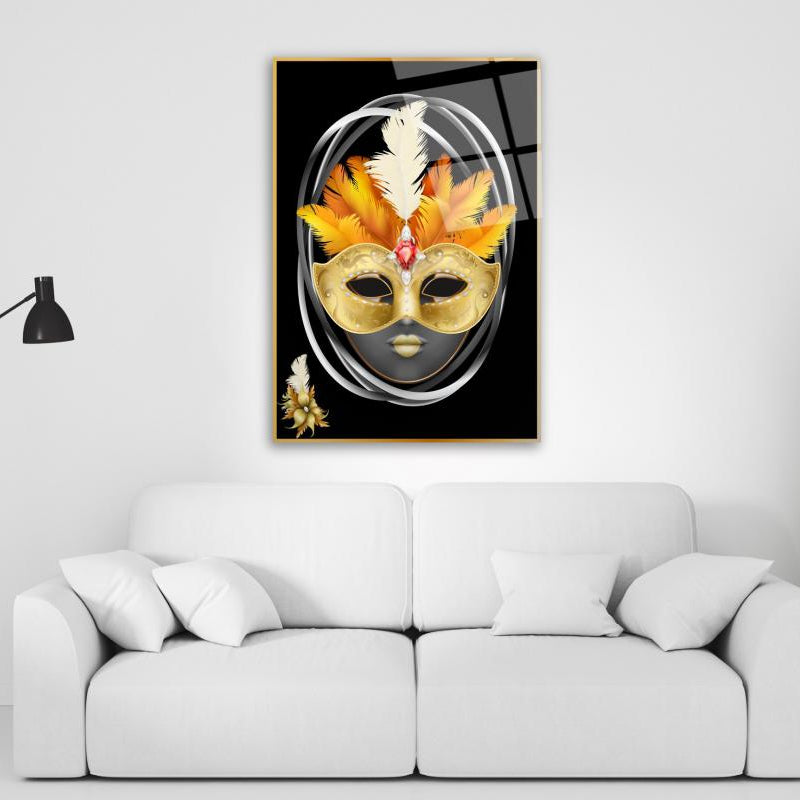 Maske Dikey Cam Tablo