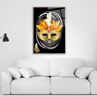 Maske Dikey Cam Tablo