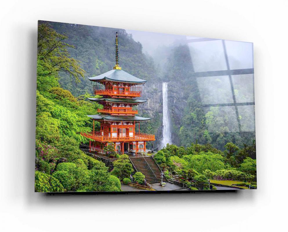 Japon Yatay Cam Tablo