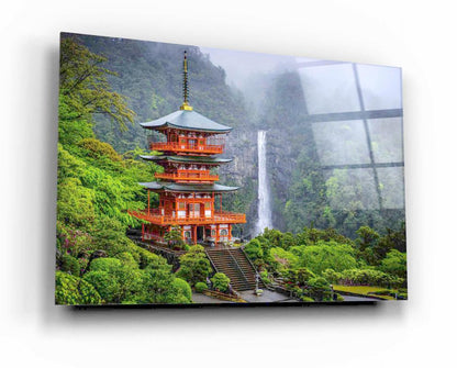 Japon Yatay Cam Tablo