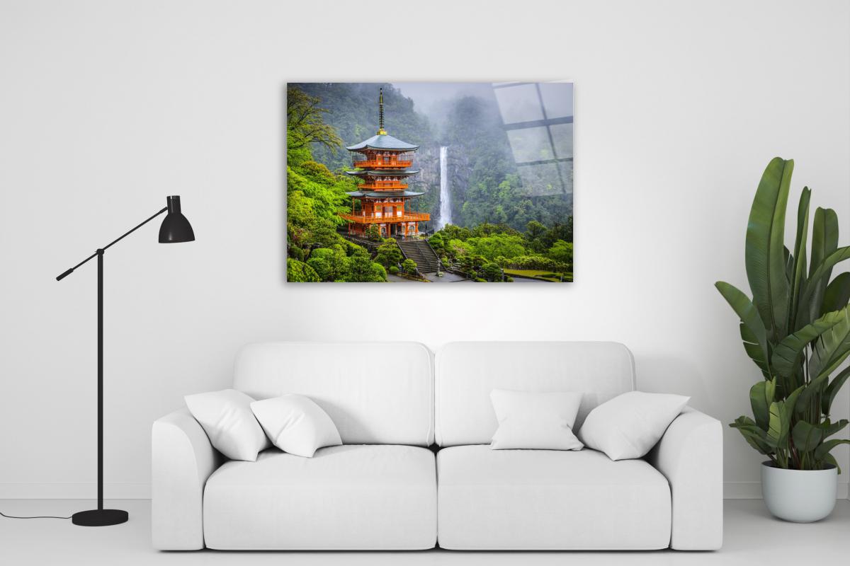 Japon Yatay Cam Tablo