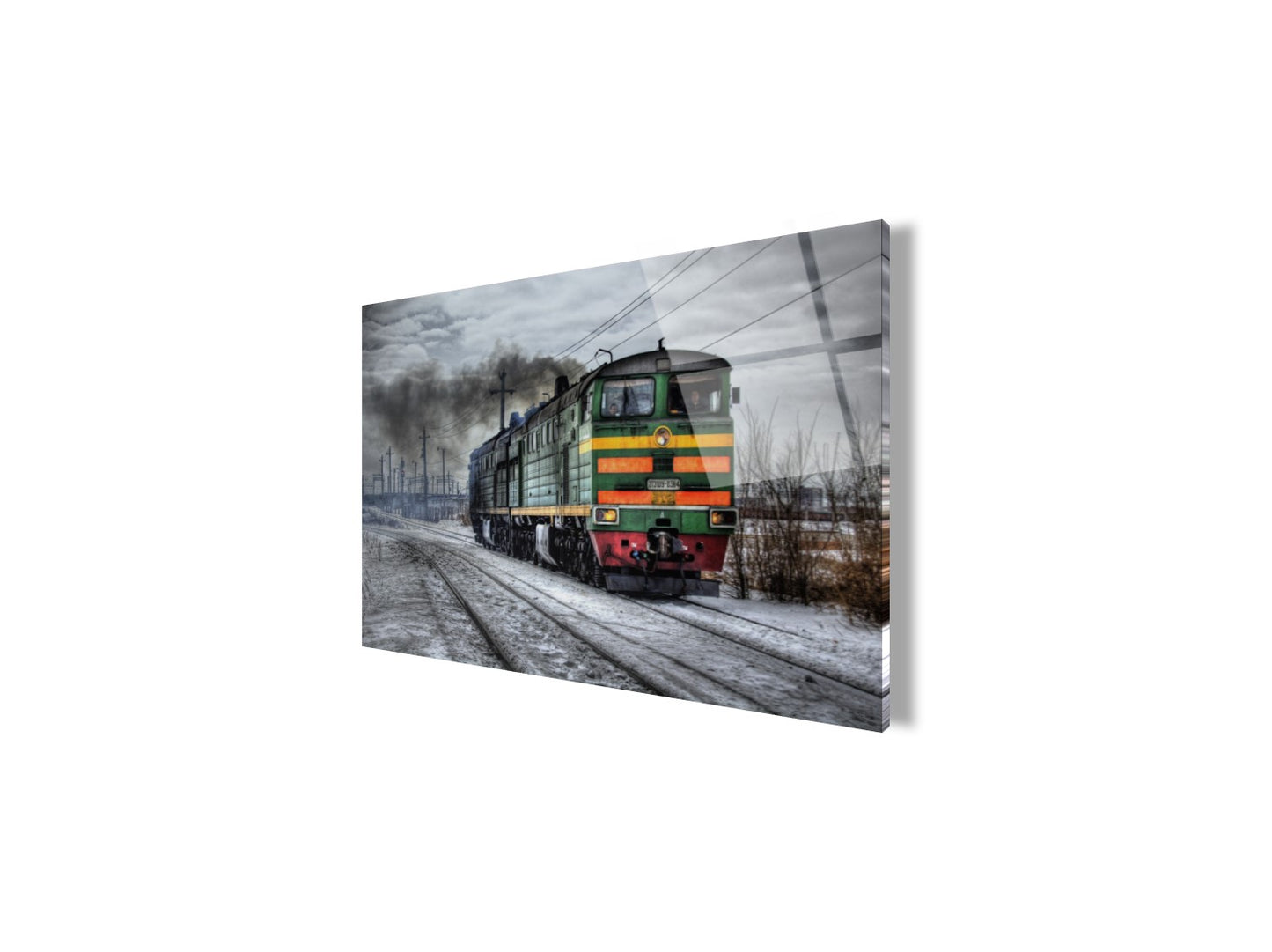 Tren Yatay Cam Tablo