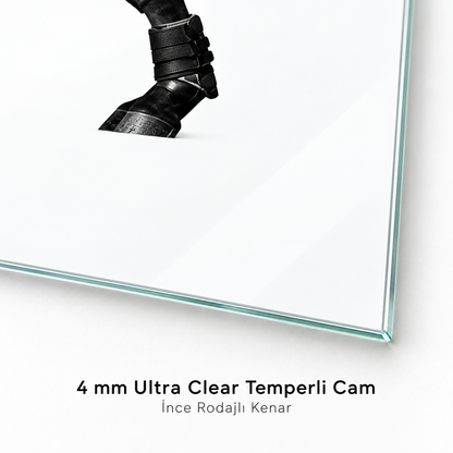 4 mm Ultra Clear cam ince rodajlı kenar