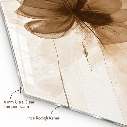 4 mm Ultra Clear cam ince rodajlı kenar