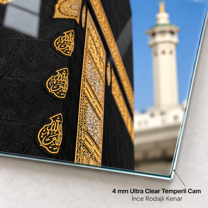 4 mm Ultra Clear cam ince rodajlı kenar