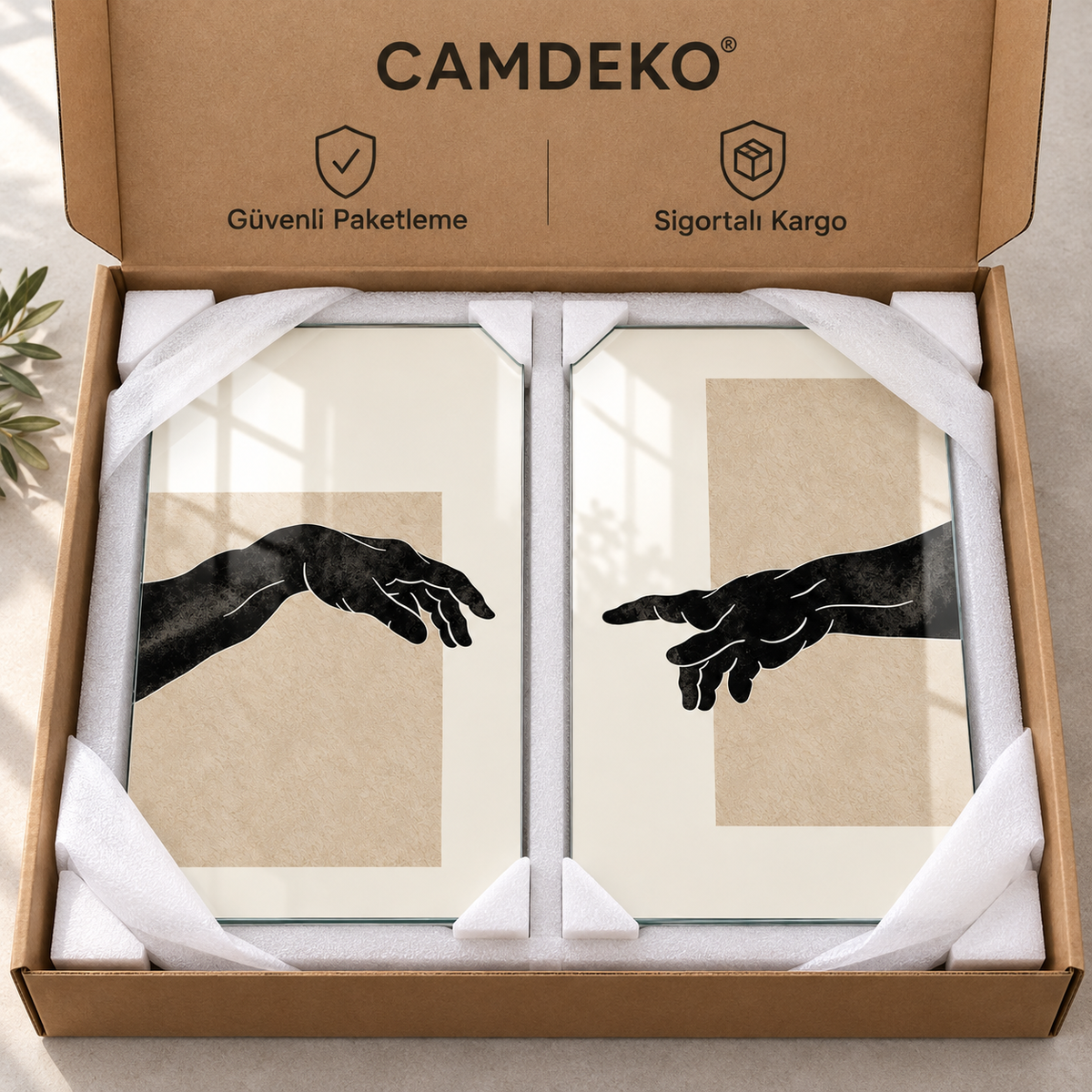 CAMDEKO koruyucu kraft paketleme