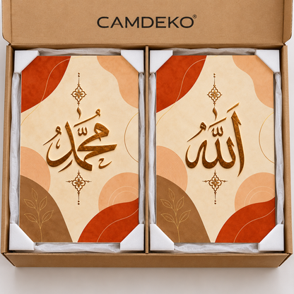 CAMDEKO kraft kutuda koruyucu ikili set paketleme
