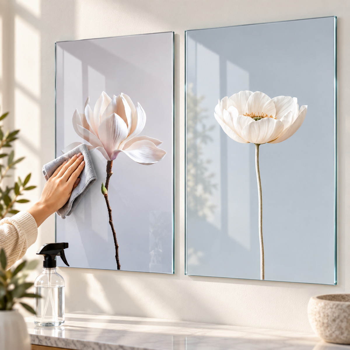 CAMDEKO ikili cam tablo kolay temizlik