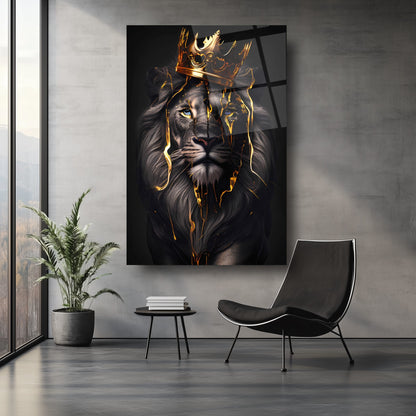 Aslan Cam Tablo