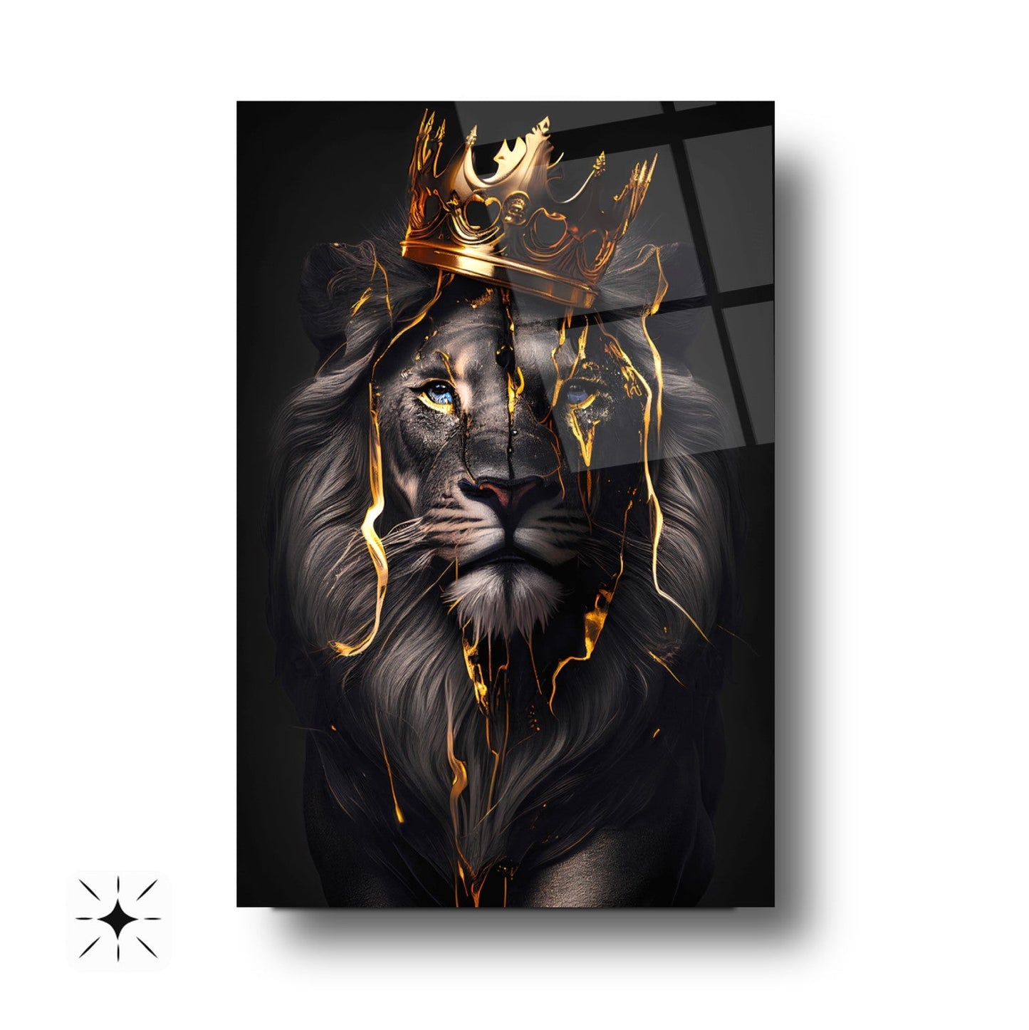 Aslan Cam Tablo