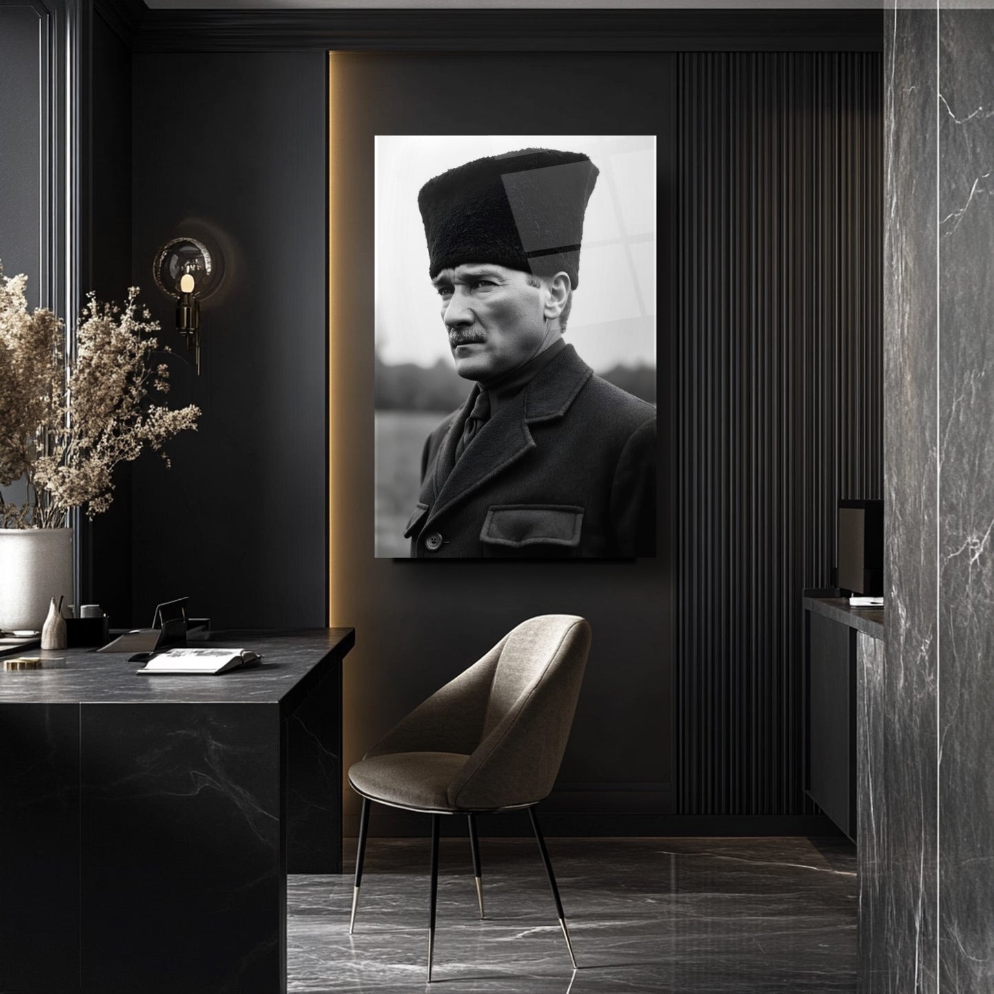 Atatürk Cam Tablo