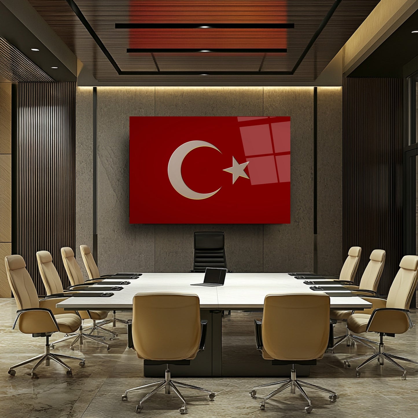 Bayrak Cam Tablo