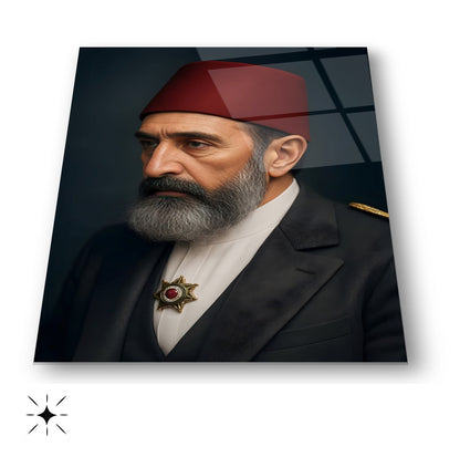 Sultan Abdulhamit Cam Tablo
