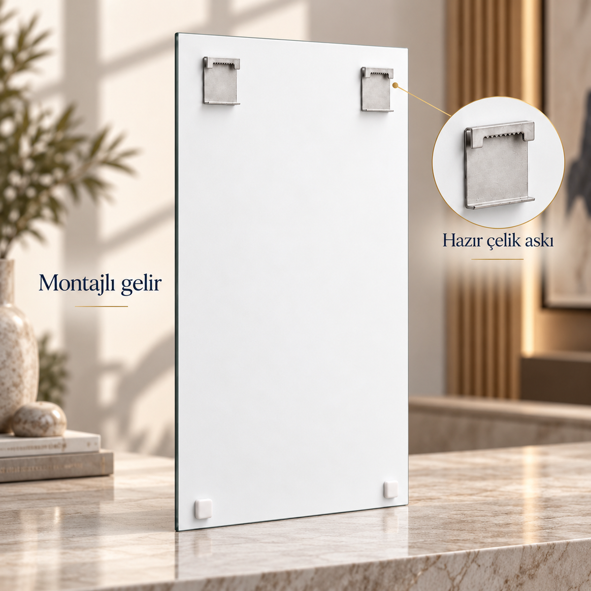 CAMDEKO hazır çelik askı aparatı montaj detayı