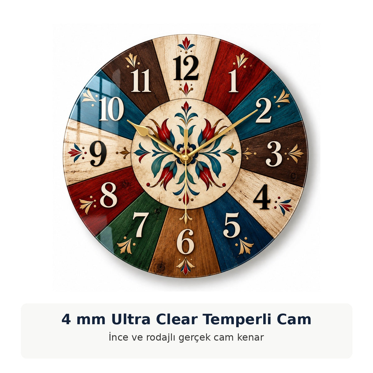 CLSC0018 4 mm Ultra Clear temperli cam ve rodajlı kenar