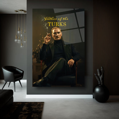 Atatürk Cam Tablo