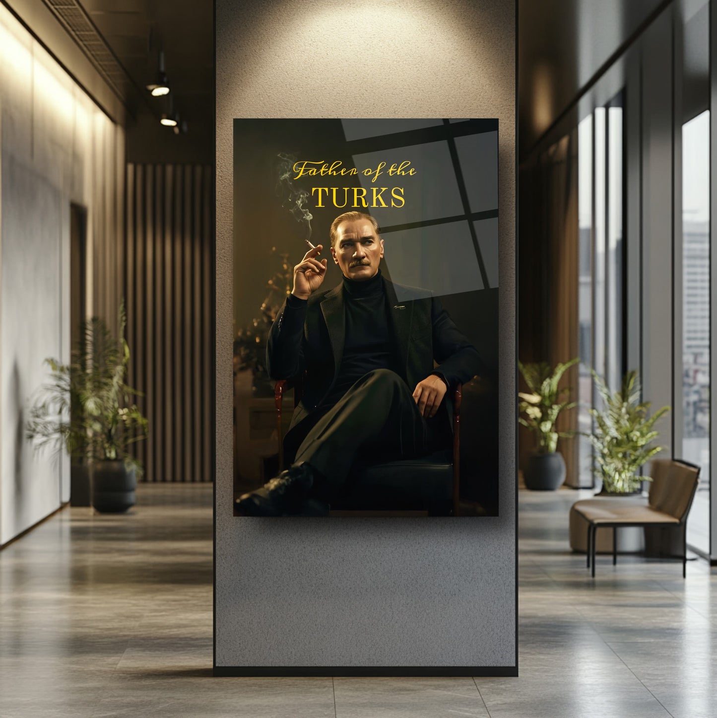 Atatürk Cam Tablo