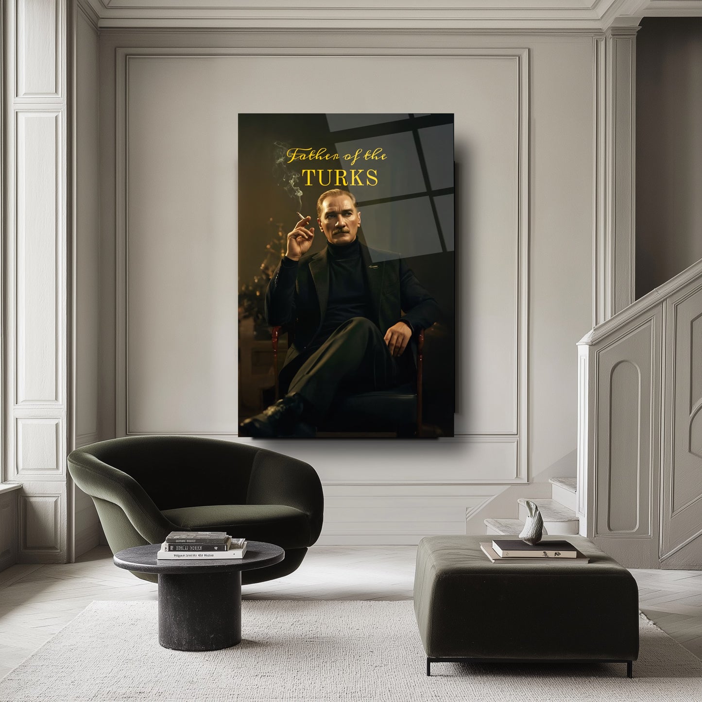 Atatürk Cam Tablo