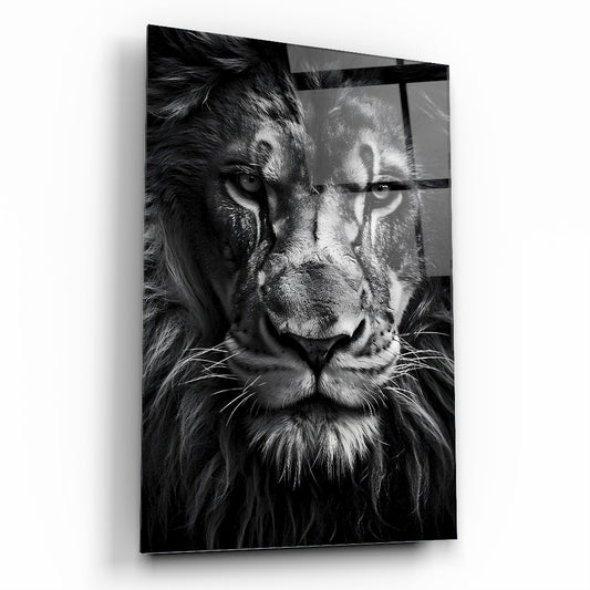 Aslan Cam Tablo