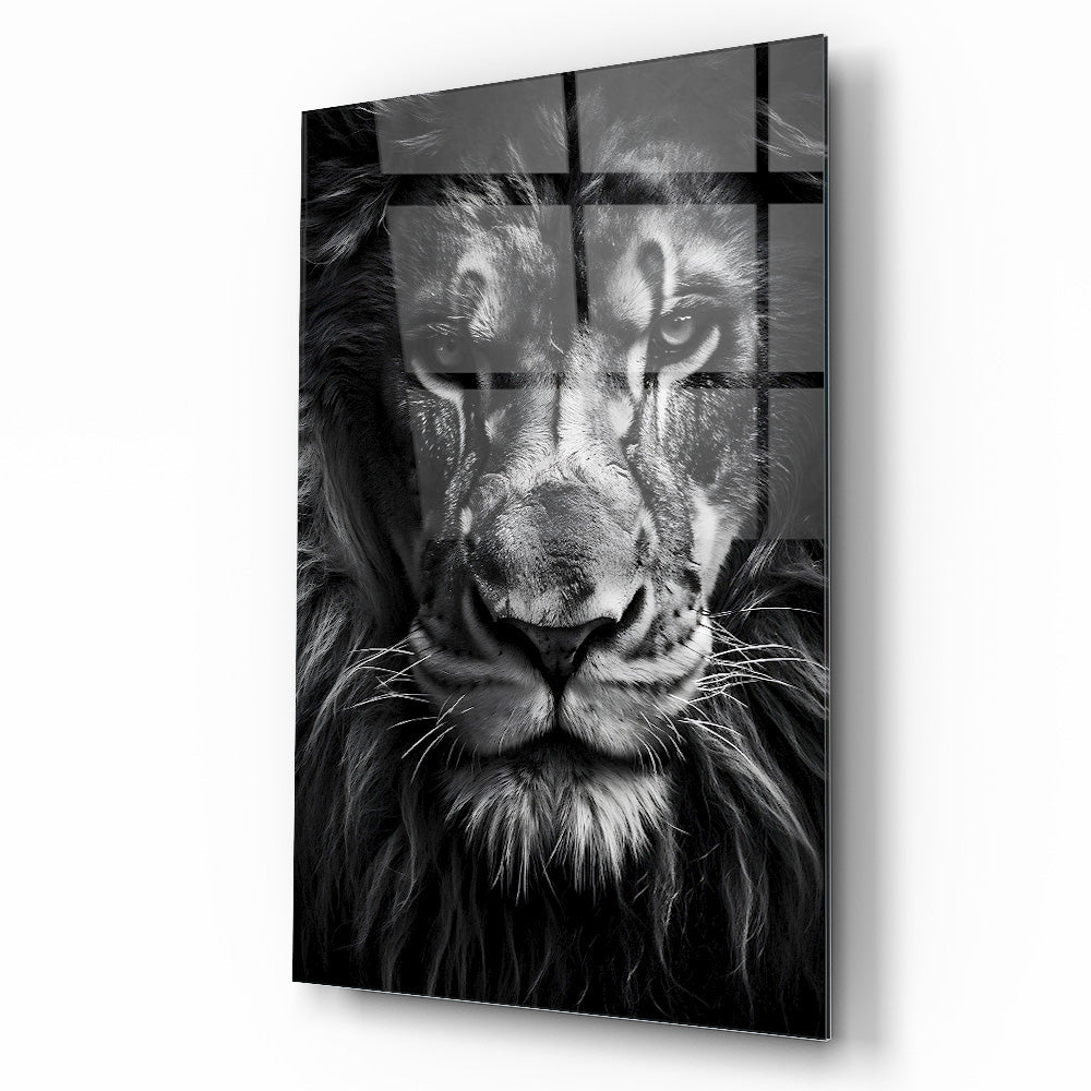 Aslan Cam Tablo