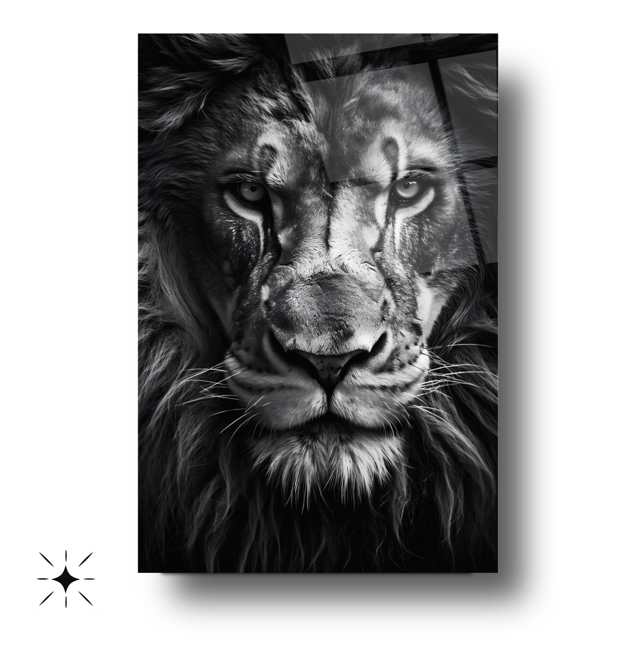 Aslan Cam Tablo