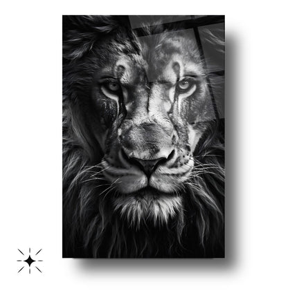 Aslan Cam Tablo