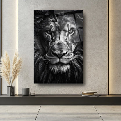 Aslan Cam Tablo