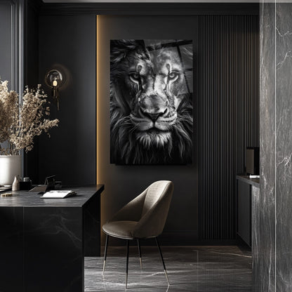 Aslan Cam Tablo