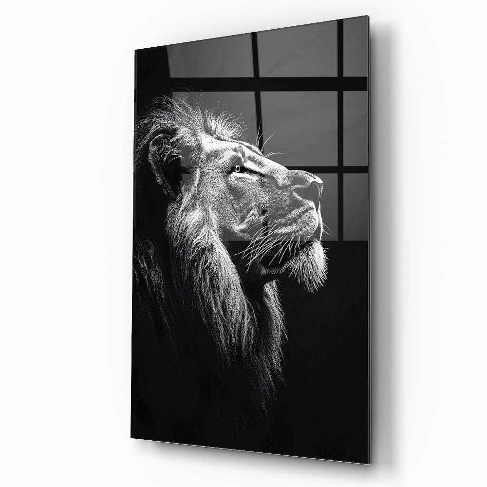 Aslan Cam Tablo