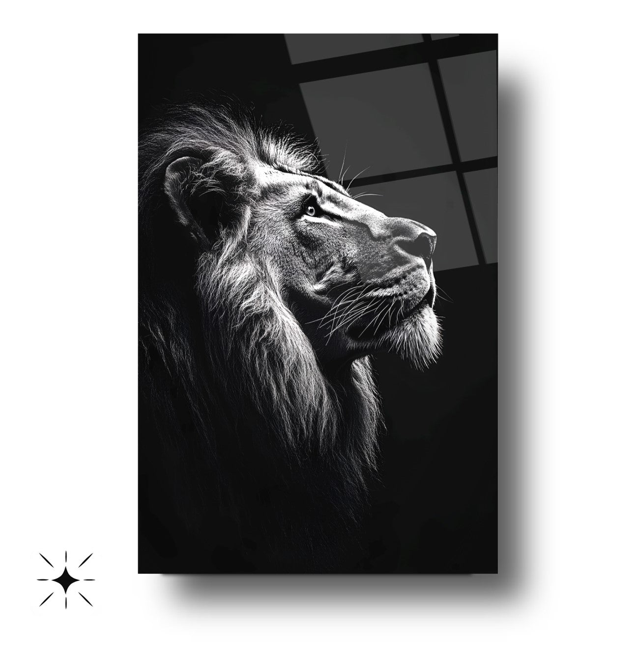 Aslan Cam Tablo