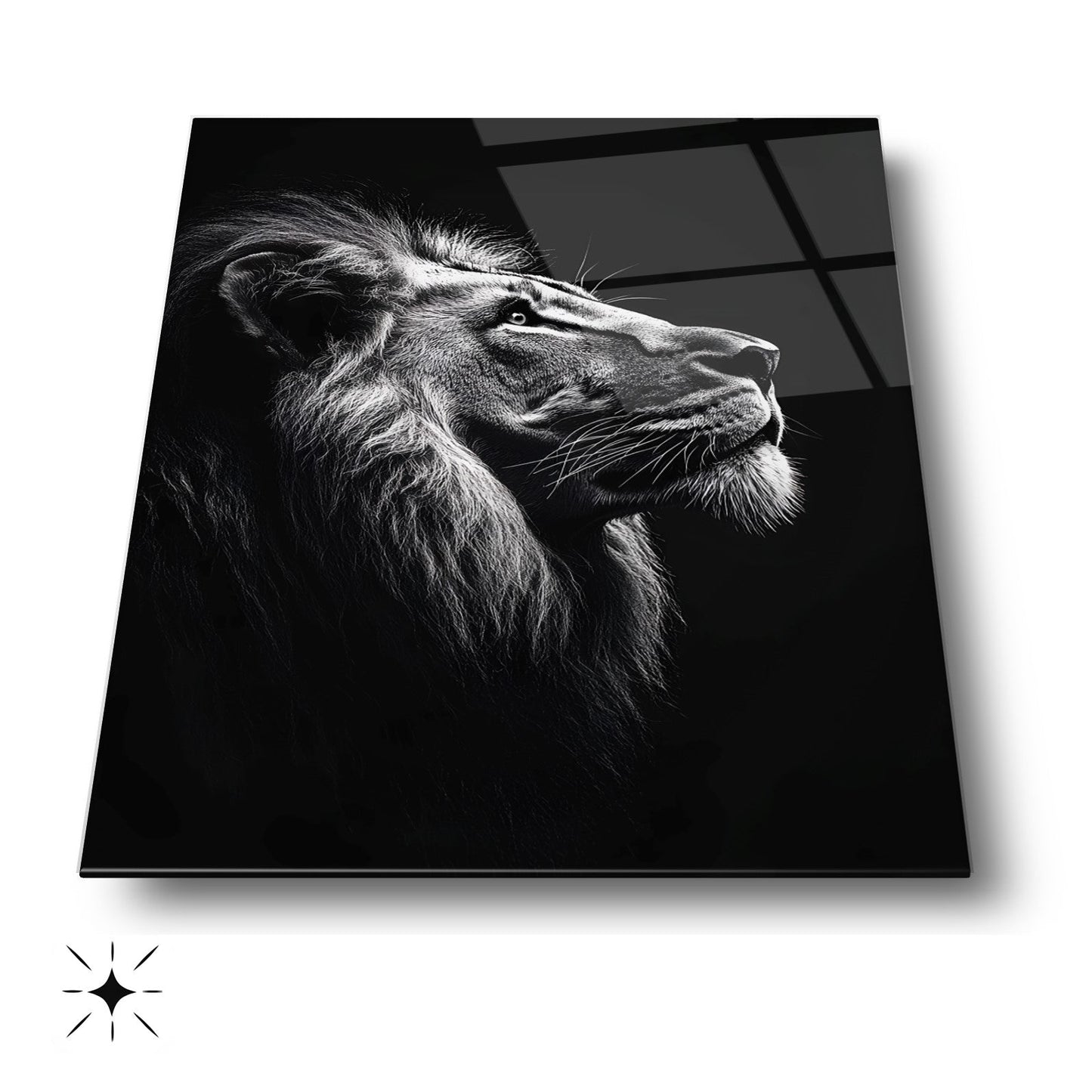 Aslan Cam Tablo