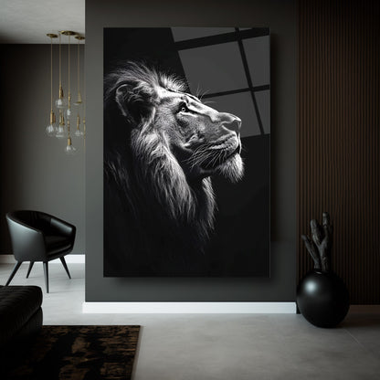 Aslan Cam Tablo