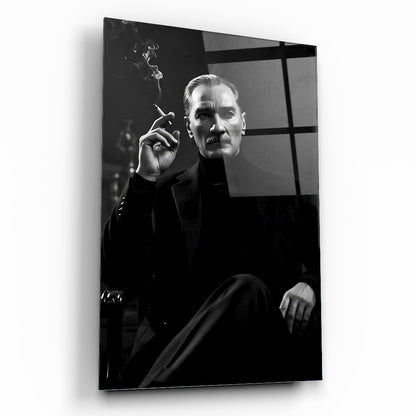 Atatürk Cam Tablo GLS0638