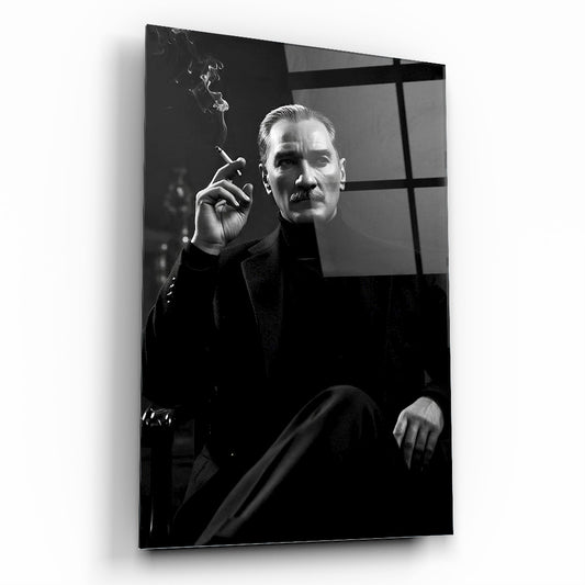 Atatürk Cam Tablo GLS0638