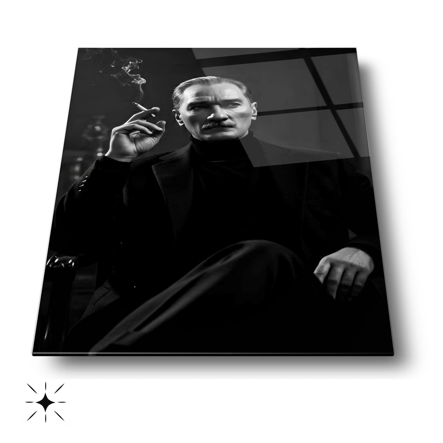 Atatürk Dikey Cam Tablo