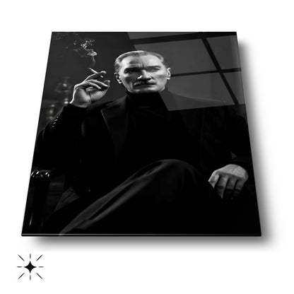Atatürk Dikey Cam Tablo