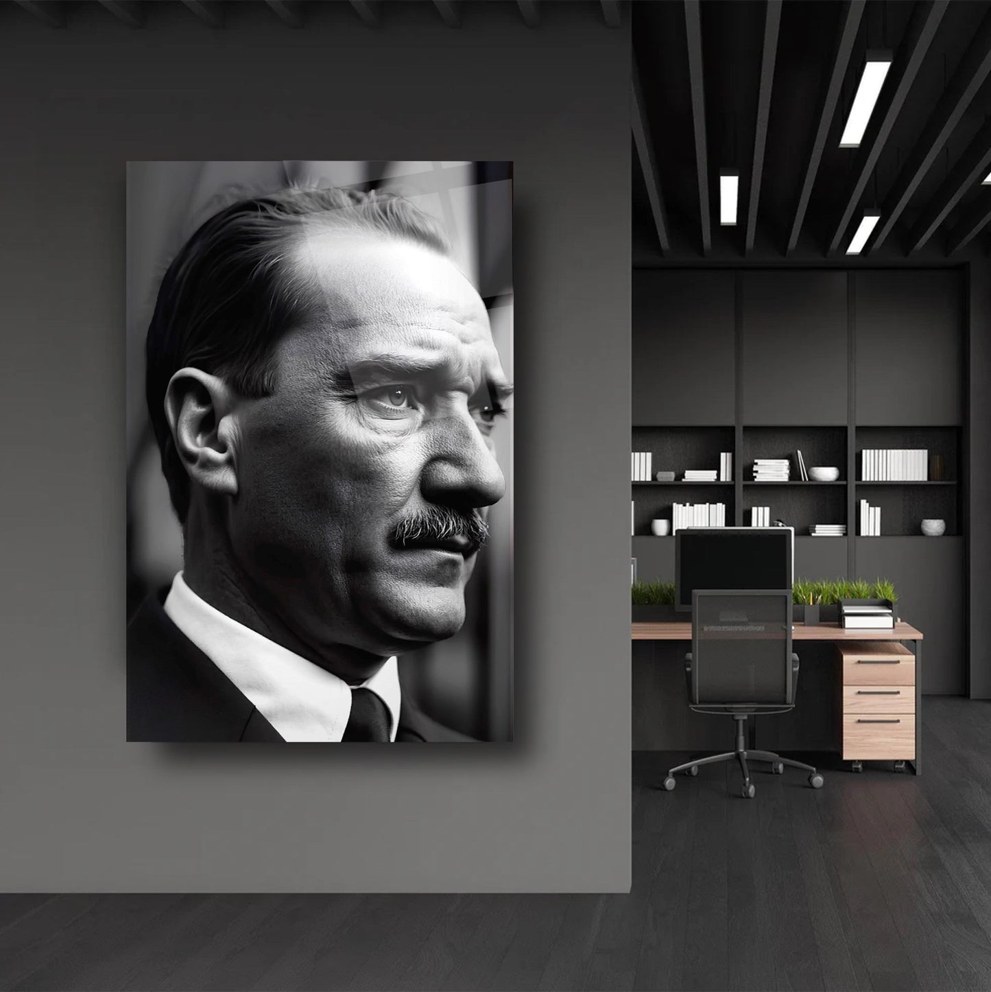 Atatürk Cam Tablo